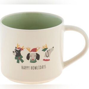 Ceramic Dog Themed Coffee Mug ‘Happy Howlidays’ by Karma Gifts NWOT